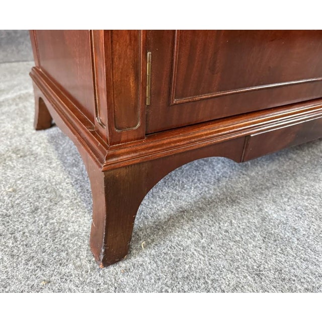 1960s Vintage Mahogany Bookcase For Sale - Image 9 of 11