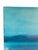 2010s Coastal Contemporary Dreamscape – Large Abstract Seascape Painting in Cerulean Blue & Aqua Tones for Modern Interiors For Sale - Image 5 of 13