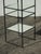 Black Etagere W Eight Mirrored Metal Shelves ~ Narrow Book Shelf Book Case #1 For Sale - Image 13 of 17