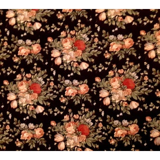 Roth Fabrics "English Garden" Floral Cotton Fabric- 4 Yards For Sale