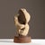 Beige Hans-Hermann Lippold, Metamorphose, 1971, Stone on Wood Base For Sale - Image 8 of 8