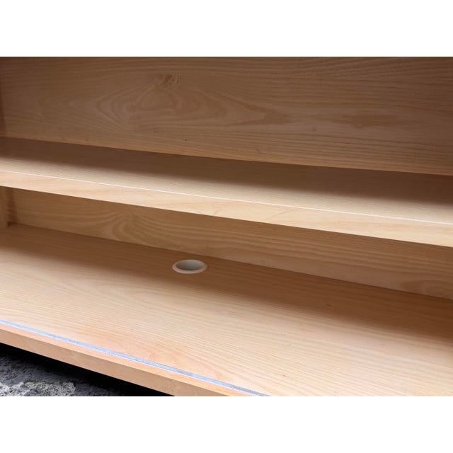 Eq3 Tambour Credenza For Sale - Image 10 of 12