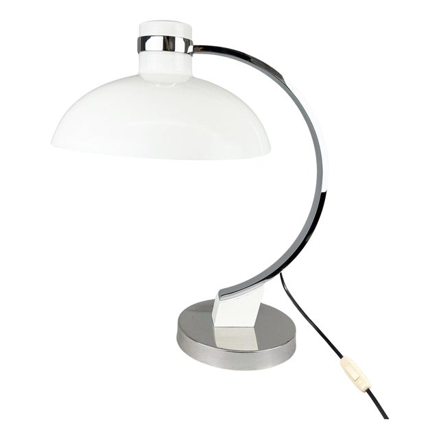 Mid-Century Table Lamp in the style of Kaiser Idell, 1970s For Sale