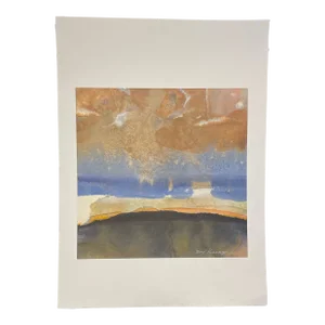 Late 20th Century Watercolor Painting by John Kokkinos