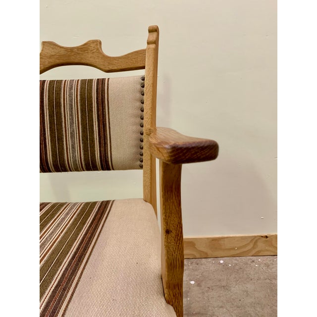 Set of Danish Brutalist Armchair in Style of Kjærnulf For Sale - Image 14 of 14