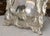 Continental Repoussé Silvered Table Mirror For Sale In West Palm - Image 6 of 6