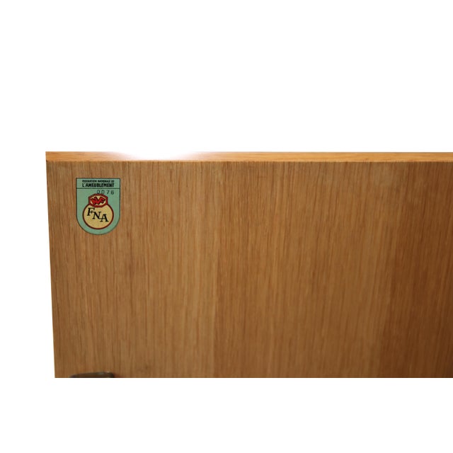 Mid-Century Modern Oak Sideboard, France, 1950s For Sale - Image 6 of 7
