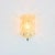 Glashütte Limburg 1960s 1 of 3 Mid-Century Amber Bubble Glass Wall Lights by Helena Tynell for Limburg For Sale - Image 4 of 10