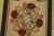 Burnt Umber 1920s Folk Art Beige Medallion Roses Antique American Hooked Rug For Sale - Image 8 of 11