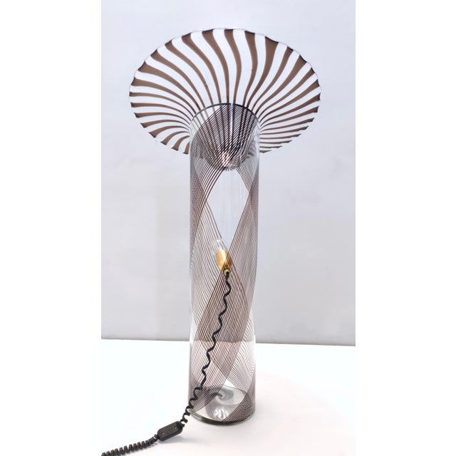 Purple Murano Glass Floor Lamp by Lino Tagliapietra and La Murrina, 1972 For Sale - Image 8 of 18