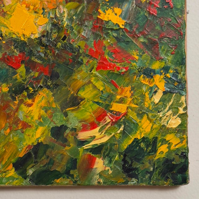 Untitled Abstract Expressionist Impasto Oil Painting, Signed For Sale - Image 4 of 6