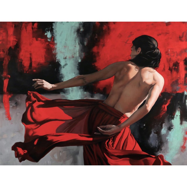 Filippo Manfroni, I'll Be There 1, Oil on Canvas For Sale - Image 6 of 6