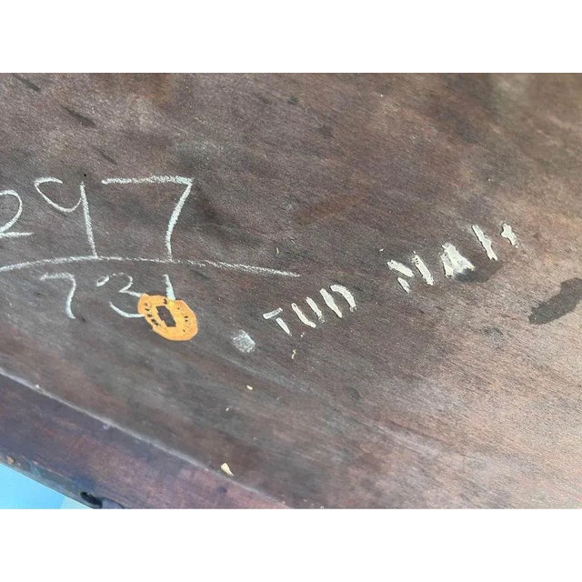 Vintage Jacobean Style Library Table Console Table Nice condition, Study ,, Chunky Legs. Approximate measures: Height 30”...