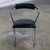 Mid 20th Century 1920-1930’s Art Deco Streamline Moderne Side Chair Black Vinyl & Chrome Manner of Gilbert Rohde For Sale - Image 5 of 18