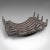 Antique Fireplace Set, English, Iron, Fire Basket, Pair of Andirons, Edwardian For Sale - Image 9 of 10