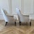 Vintage Reproduction Style Club Chair in Natural Cotton Canvas For Sale In Los Angeles - Image 6 of 13