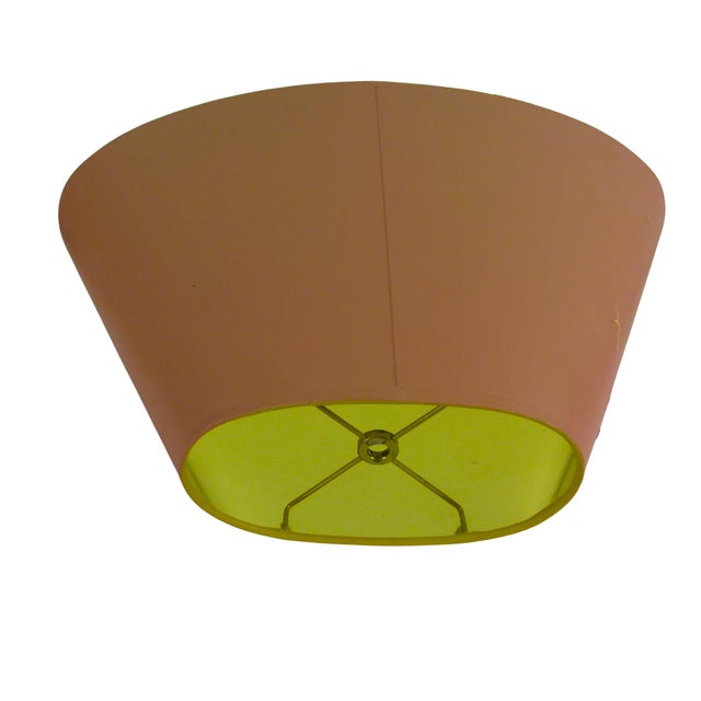 1980s Chapman Art Nouveau Brass Table Lamp on Lucite Base, 1987 For Sale - Image 14 of 14