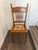 Antique Oak Pressed-Back Chair For Sale - Image 4 of 8