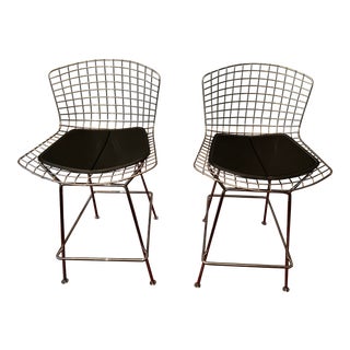 Modern Bertoia for Knoll Counter Stool For Sale