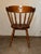1960s Mid-Century Tell City Chair Co. Solid Hard Rock Maple Windsor Spindle Back Side Chair For Sale - Image 5 of 6