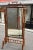 Wood Antique Psyche Mirror in Beech, 1890s For Sale - Image 7 of 18