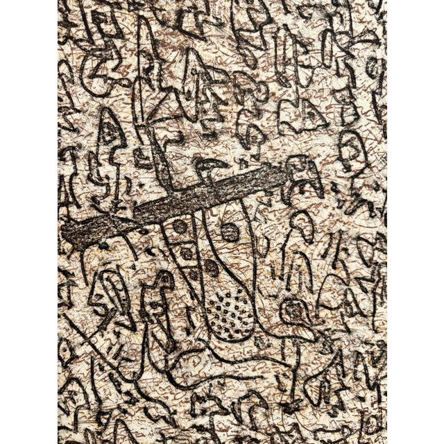 Max Ernst, Max Ernst Dada Surrealist Hand Signed Lithograph Poster for a Jewish Museum, 1966 For Sale - Image 12 of 17