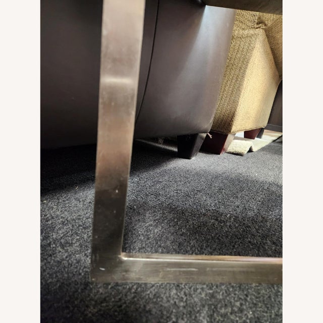 Light Gray Stone Coffee Table Custom For Sale In Tampa - Image 6 of 8