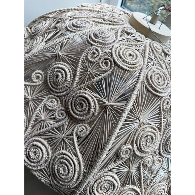 Handmade Pendant Lamp by Hechizoo Textiles Atelier in Bogota For Sale - Image 4 of 4