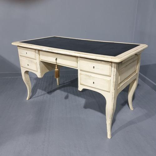 Super French Painted Desk For Sale - Image 15 of 15