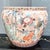Mid 20th Century Vintage Chinese Hand Painted Porcelain Fish Bowl Vase For Sale - Image 5 of 7