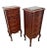 Antique Pair of French Nightstands Bedside Tables Five Hand Carved Drawers For Sale - Image 9 of 13