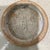 Handcrafted Art Studio Eartware Wall Decor Platter/Bowl With Raised Central Red Medallion Circa 2013 Signed For Sale - Image 12 of 12