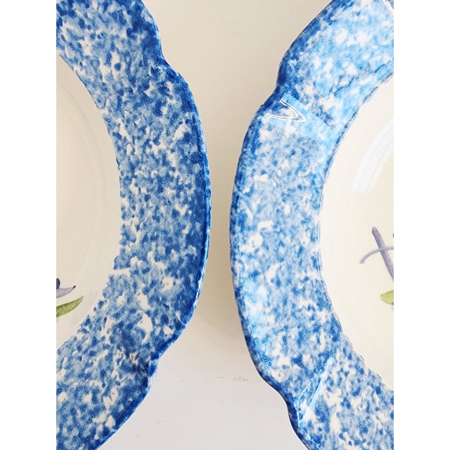 Vintage Los Angeles Pottery Laurie Gates Rooster Bowls-Set of 4 For Sale - Image 9 of 12