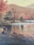 Post Impressionist Antique 19th Century Landscape B B Bucklin For Sale - Image 3 of 9