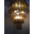 Early 21st Century Murano Glass Amber and Violet Tronco Chandelier Venini Style by Simoeng for Simoeng For Sale - Image 5 of 10