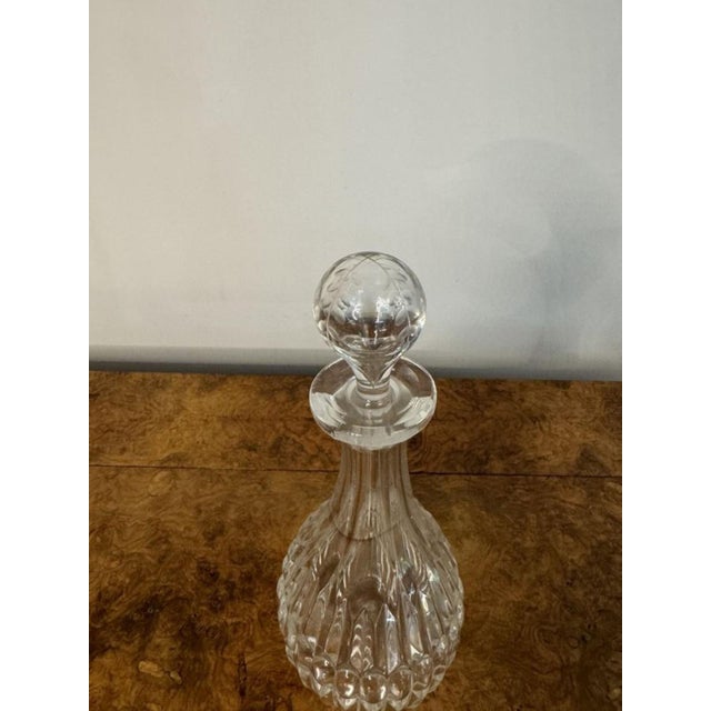 Antique Victorian Decanter, 1880 For Sale - Image 4 of 5