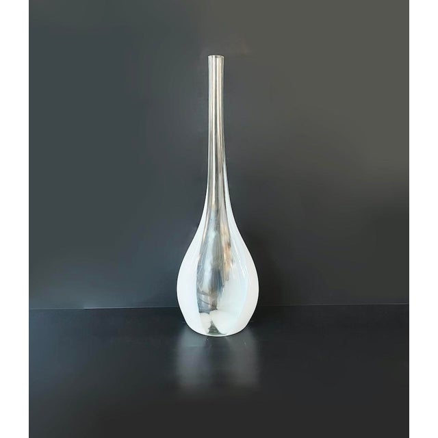 Elongated Pear Vase in Murano Glass from Maestri Di Murano For Sale - Image 5 of 5