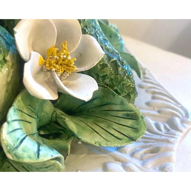 Mid 20th Century Trompe l'Oeil Avocado Bowl For Sale - Image 5 of 8