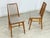Wood Vintage Dining Chairs from Hellerau, 1960s, Set of 2 For Sale - Image 7 of 12