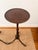 Mid Twentieth Century Solid Wood Regency Style Tall Pedestal Display Plant Stands With Mahogany Finish, Pair For Sale - Image 4 of 11