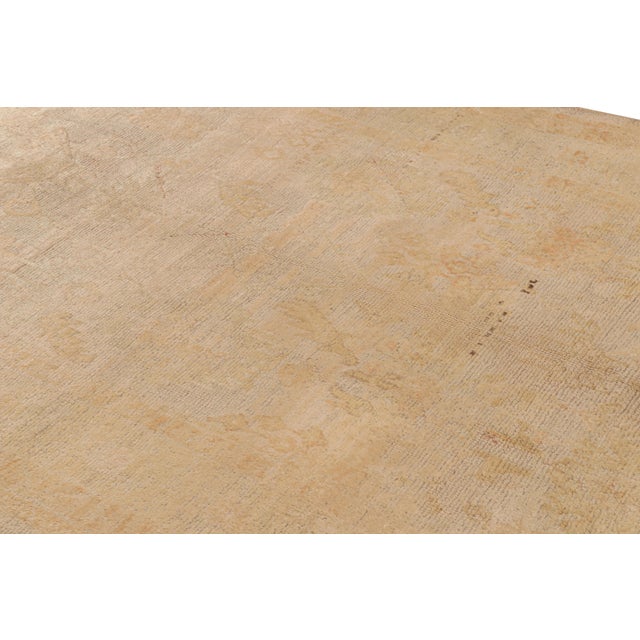 An antique Oushak rug from Turkey dating back to the early 1900s, now joining Rug & Kilim’s coveted Antique & Vintage...