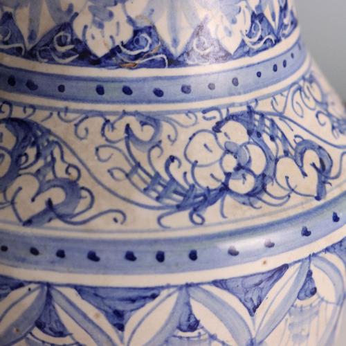 Majolica Pourer from Luca Robbia Company of Gualdo Tadino For Sale - Image 5 of 12