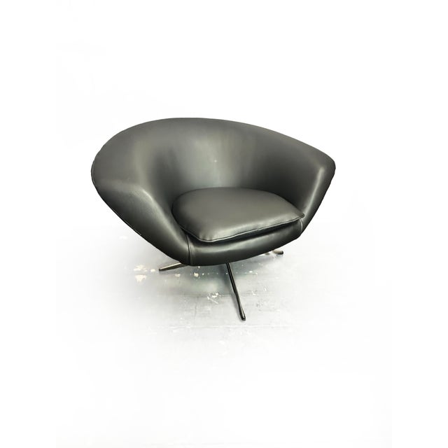Vintage Swedish Pod Swivel Chair, 1960s For Sale - Image 12 of 17