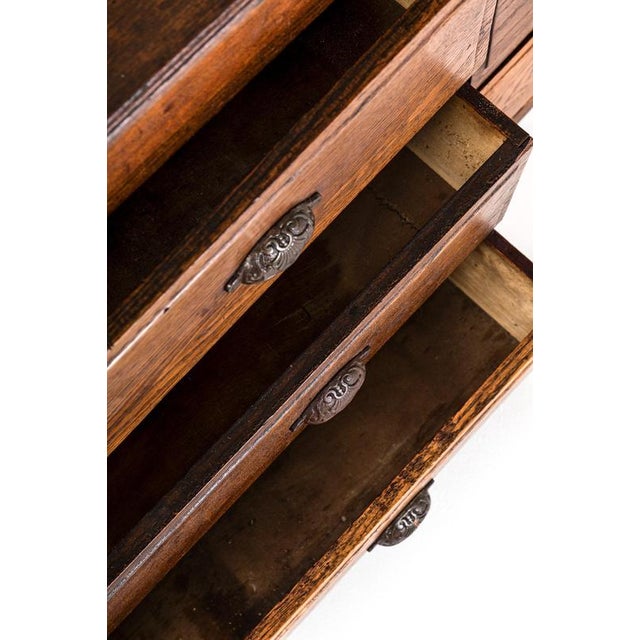 French Oak Haberdashery Shop Counter For Sale - Image 11 of 13