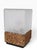 Mid 20th Century Danish Modern Cork and Glass Table Lamp For Sale - Image 14 of 17