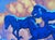Michel BEZ (1951-2018) The blue horses Original color lithograph Signed in pencil On Arches Vellum 90 x 60 cm (c. 35 x 24...