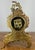 Metal Vintage French Style Brass Decorative Mantel Clock For Sale - Image 7 of 11