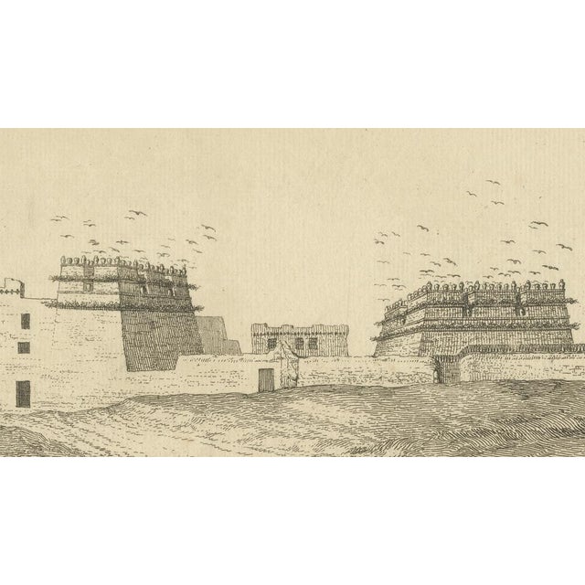 Norden, Arab Houses and Pigeon Towers in Egypt, Engraving, 1755 For Sale - Image 6 of 9
