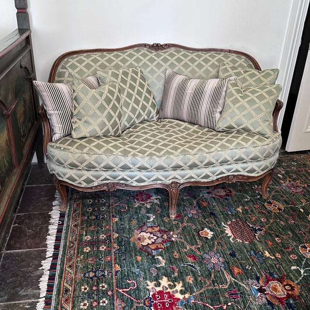 Early 20th Century Early 20th Century Louis XIV Settee For Sale In Washington DC - Image 6 of 7