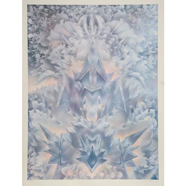 Isaac Abrams, Dinav Lineae Stanning, Lithograph For Sale